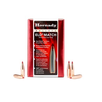 Hornady .224" 88 grs ELD-MATCH 100 szt.