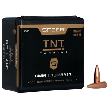 Speer 6mm .243 70gr TNT HP 100 szt.