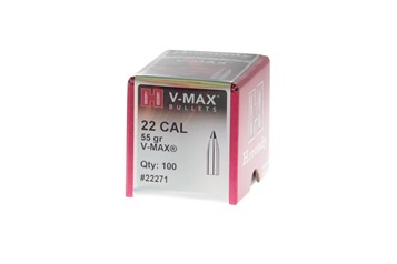 Hornady .224" 55 grs V-MAX 100 szt.