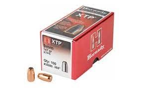 Hornady 9 - 147GR XTP opakowanie 100 szt.