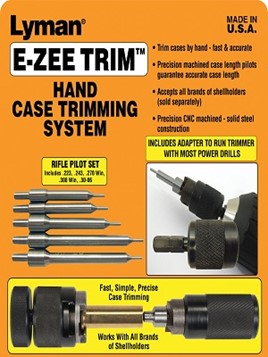 Zestaw do skracania łusek Lyman E-ZEE TRIM