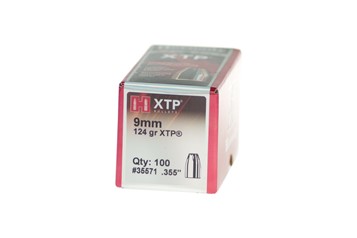 Hornady 9 - 124GR XTP opakowanie 100 szt.