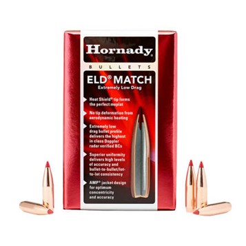 Hornady 6,5 mm / .264" 123gr ELD-MATCH 100 szt.