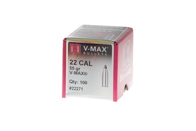 Hornady .224" 55 grs V-MAX 100 szt.