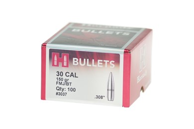 Hornady .308" 150 gr FMJ - BT opakowanie 100 szt.