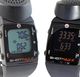 SHOTMAXX-2 - timer zegarkowy, czarny wyświetlacz