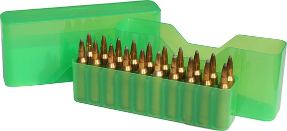Pudełko XS na 20 sztuk amunicji kulowej MTM