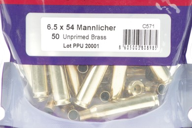 Łuski PPU 6,5x54 Mannlicher Schönauer 50 szt