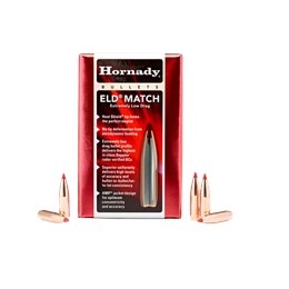 Hornady .224" 75 grs ELD-MATCH 100 szt.