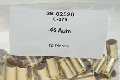 Łuski PPU .45 ACP 50 szt