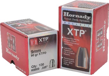Hornady 9mm .355" - 90 gr XTP opakowanie 100 szt.